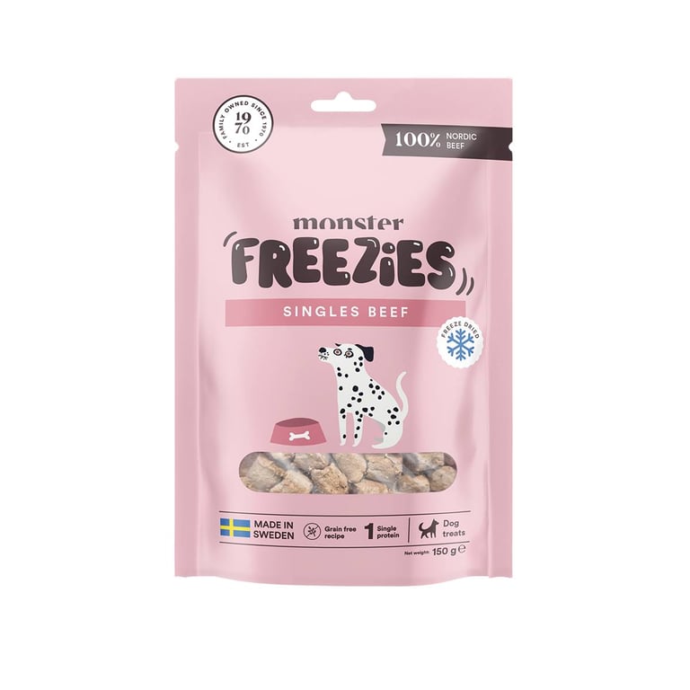Monster Dog külmkuivatatud maius koerale, veis, 150 g - Tootepilt 2