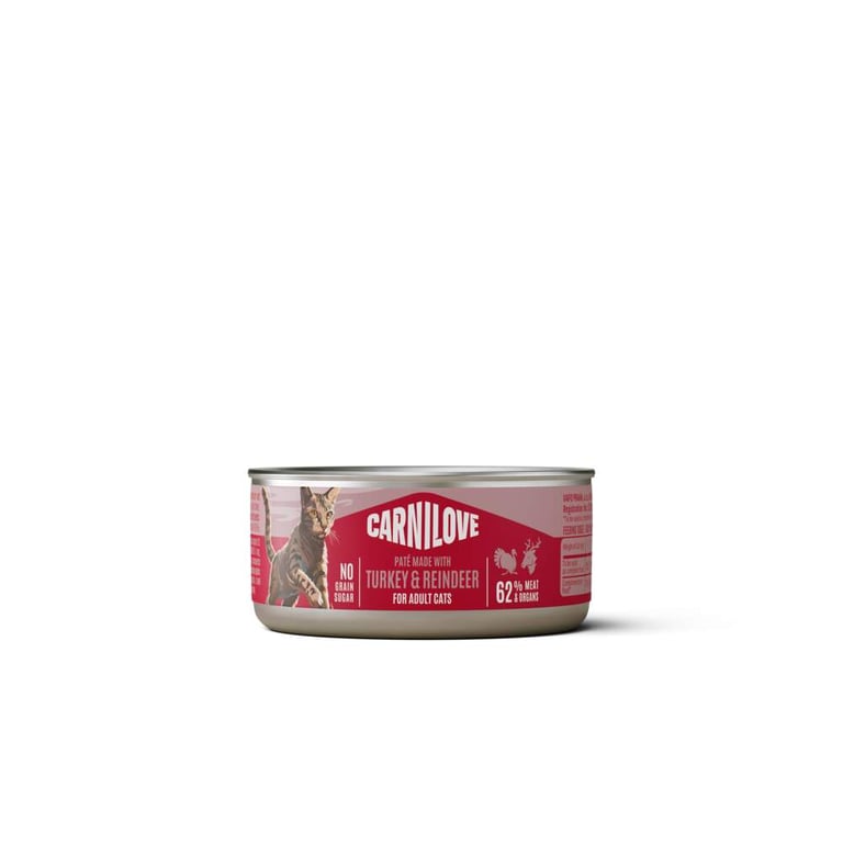 Carnilove kassikonserv, kalkun/põhjapõder, 100 g - Tootepilt 2
