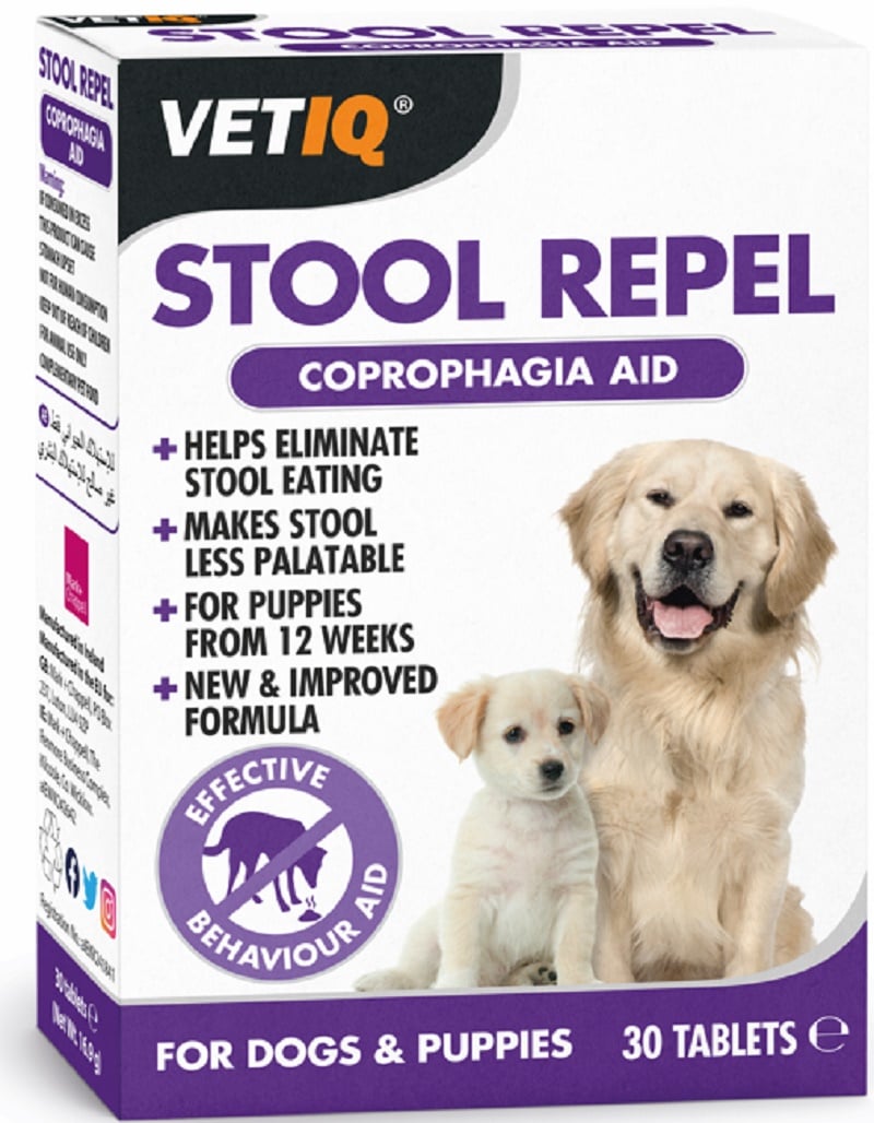 VETIQ Stool Repel maisto papildai nuo išmatų valgymo, 30 tabl. -  1