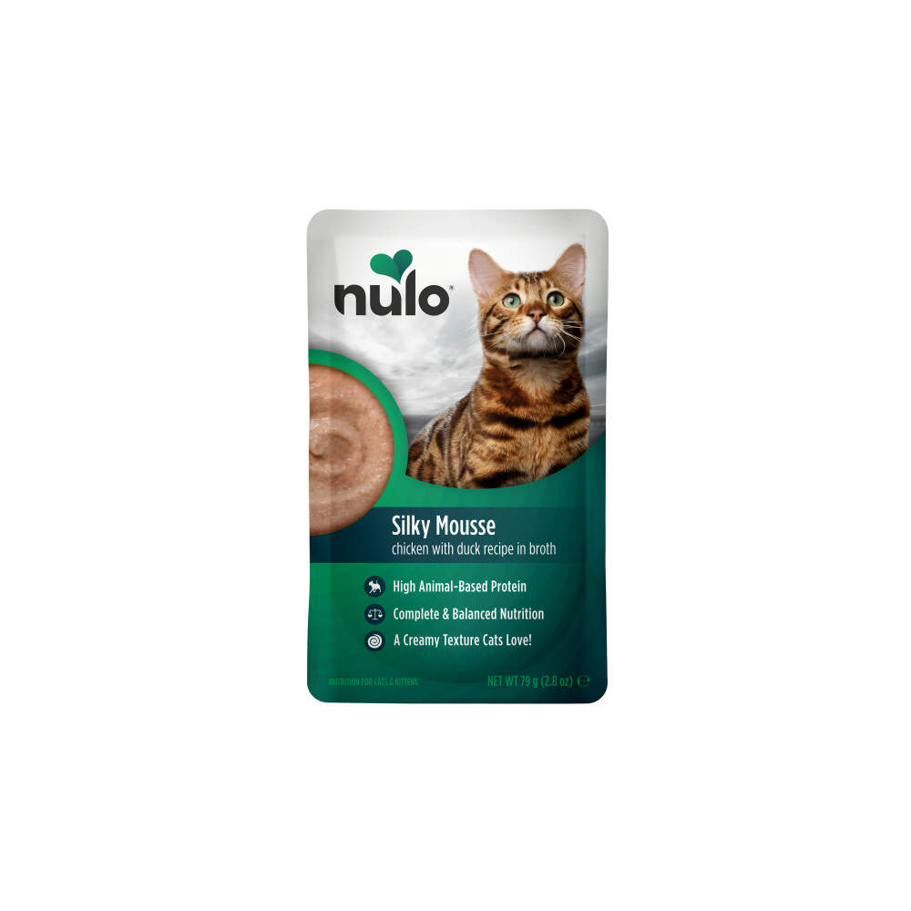 Nulo SM mitrā barība kaķiem, vista/pīle, 79g - Produkta attēls