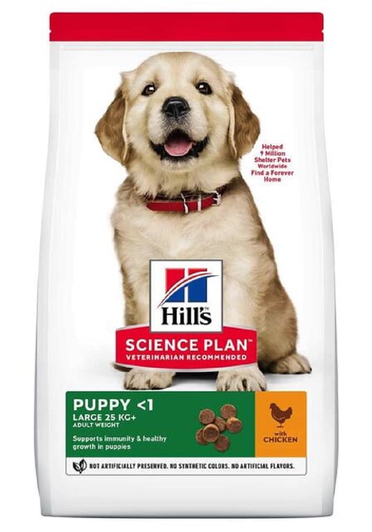 Hill's Science Plan Puppy Large maistas šuniukams su višt. 14,5 kg