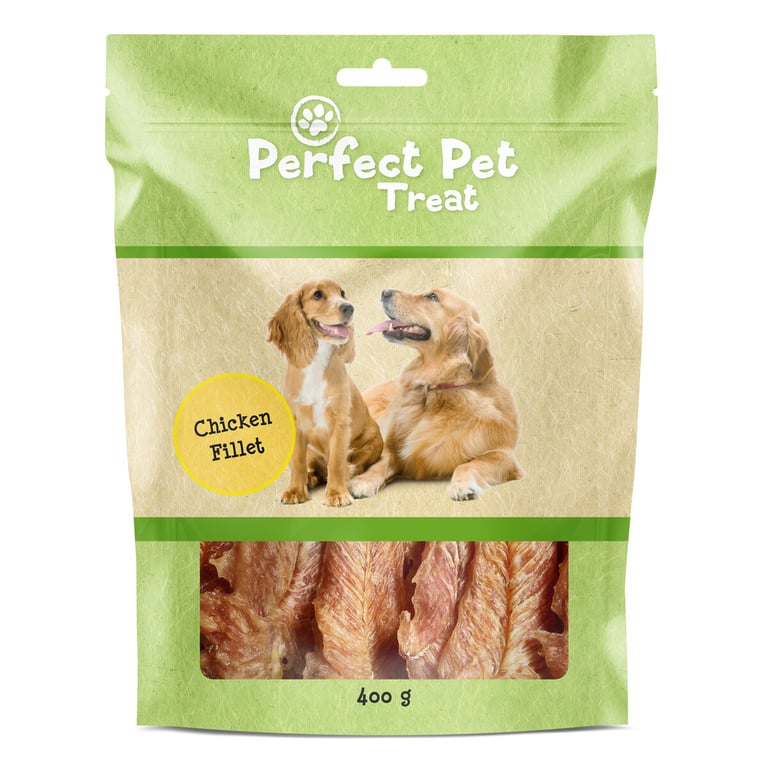 Perfect Pet džiovintos vištienos filė šunims, 400 g