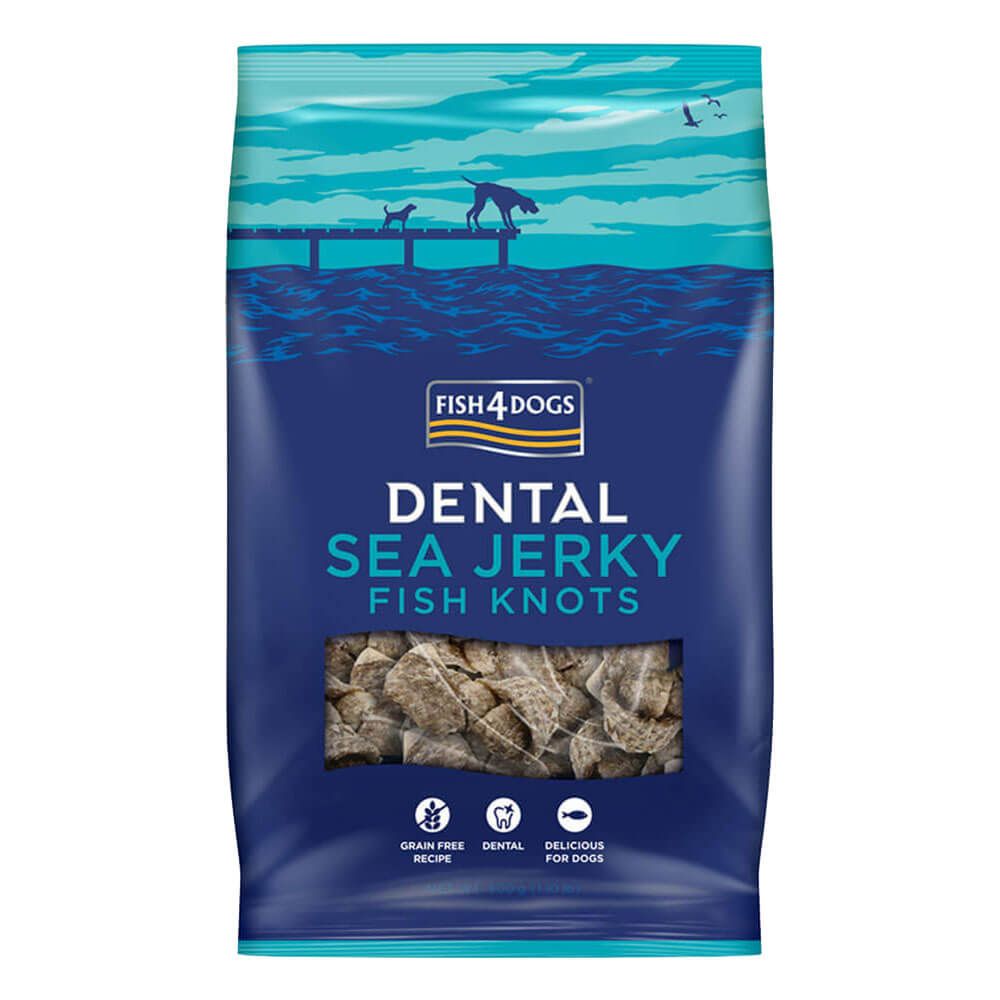 Fish4Dogs koertele kalanahast kondikesed 500 g - Tootepilt