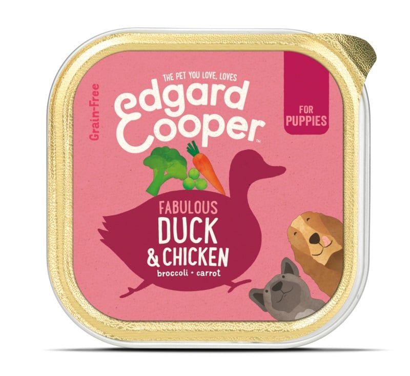 Edgard Cooper kutsikakonserv, part/kana, 150 g