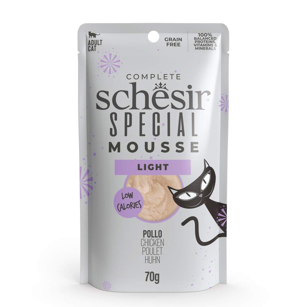 Schesir Special Light kassi einekott, kana/kalkun, 70 g - Tootepilt