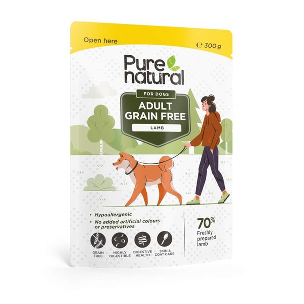 Purenatural koera einekotike, lammas, teraviljavaba, 300 g - Tootepilt
