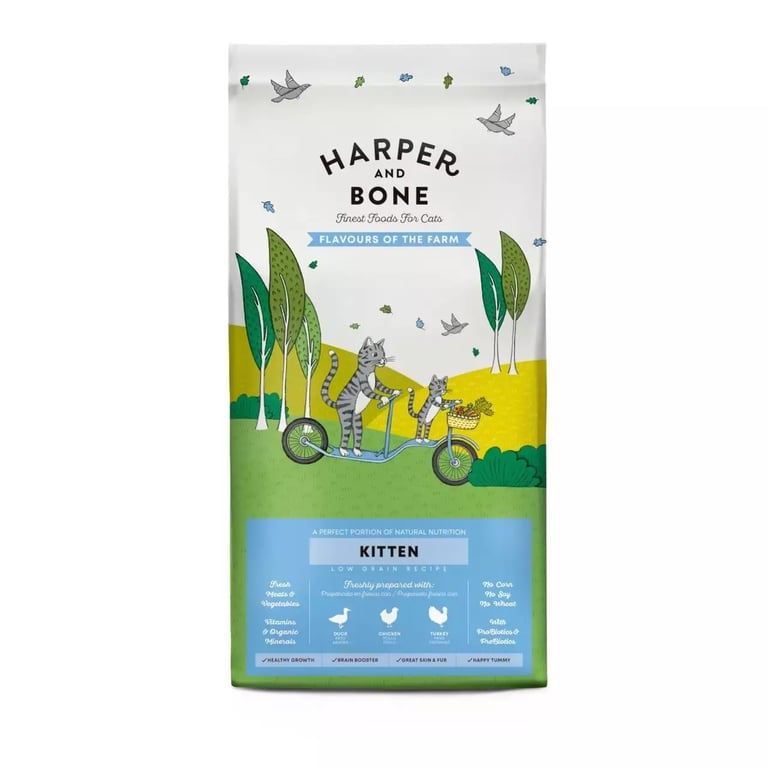 Harper and Bone Flavours Farm kassipoja kuivtoit, 5 kg