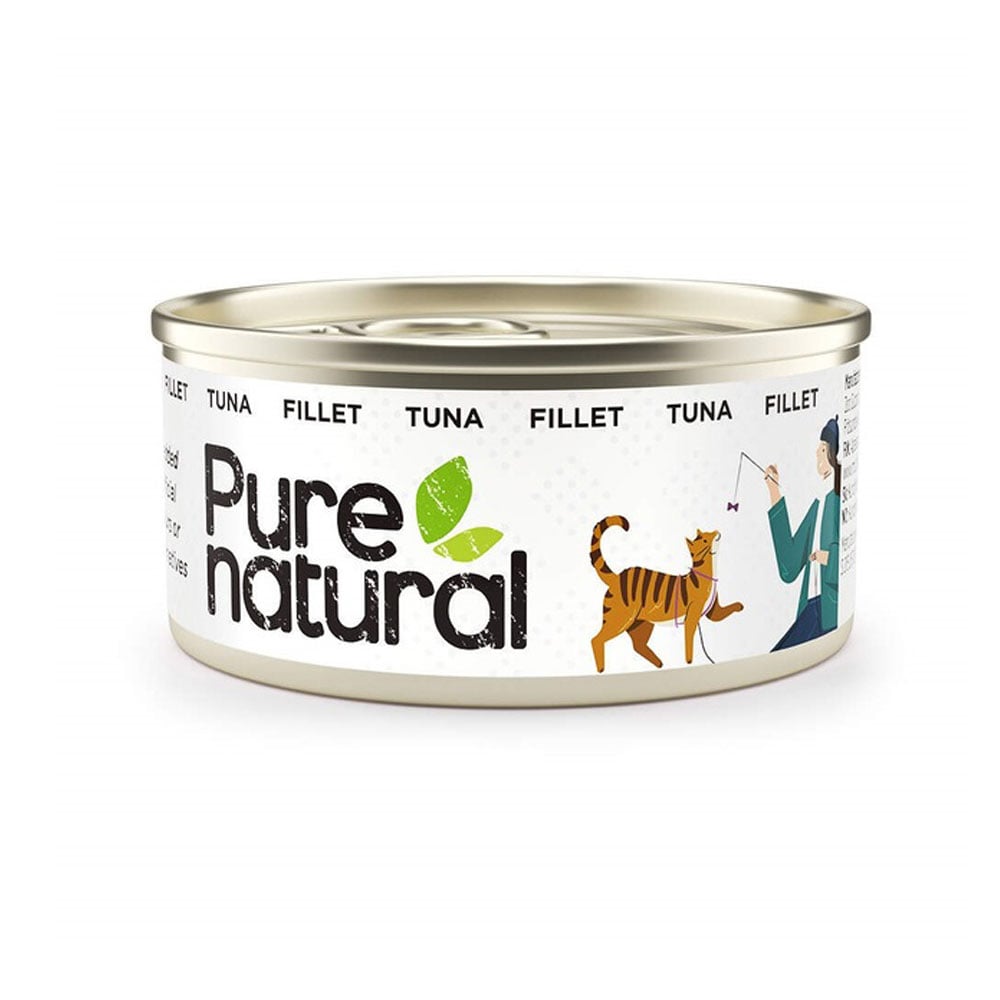 Purenatural konservai katėms su tunu, 70 g - 