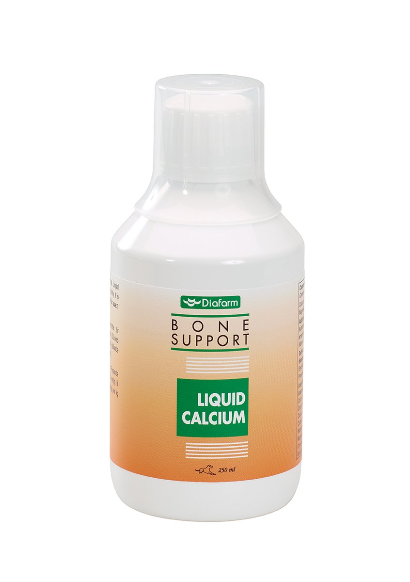 Diafarm Liquid Calcium täiendsööt koertele, 250 ml - Tootepilt