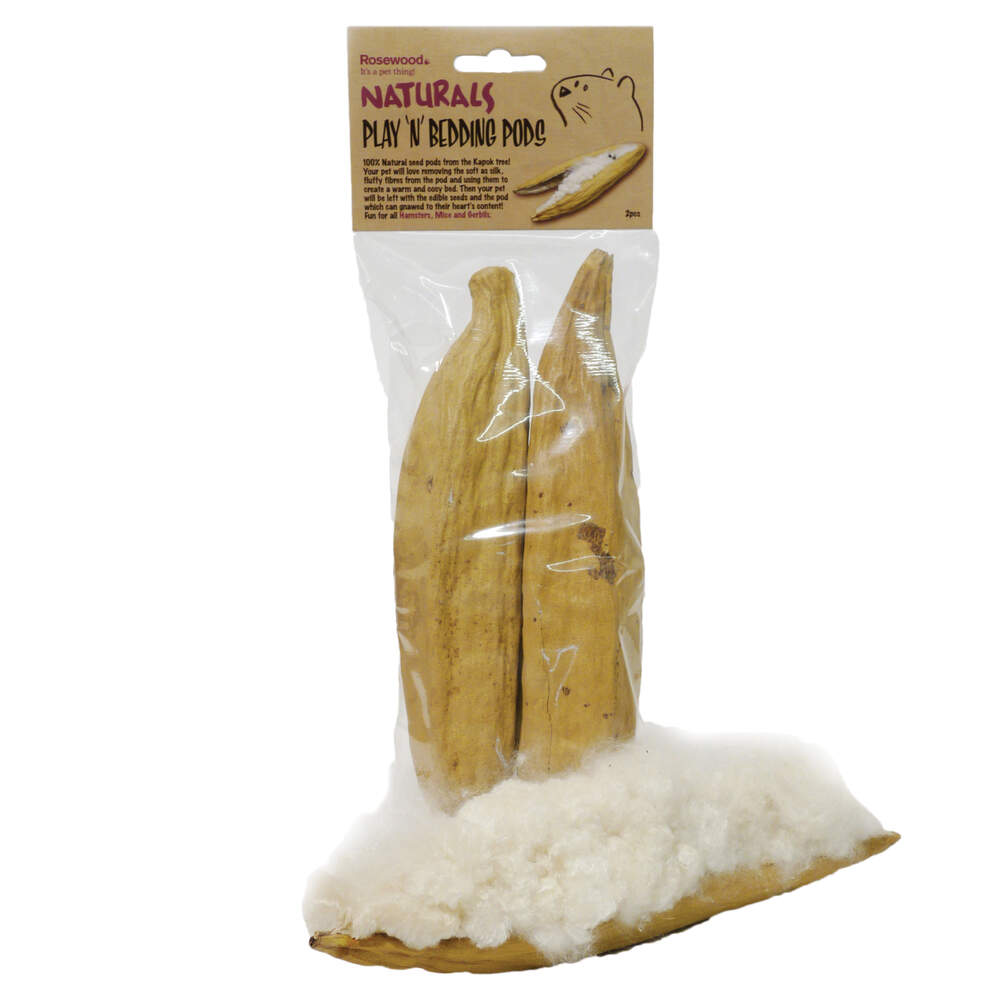 Rosewood Naturals Play'n'Bedding ligzdošanas materiāls mazajiem dzīvniekiem, 2 gab. - Produkta attēls