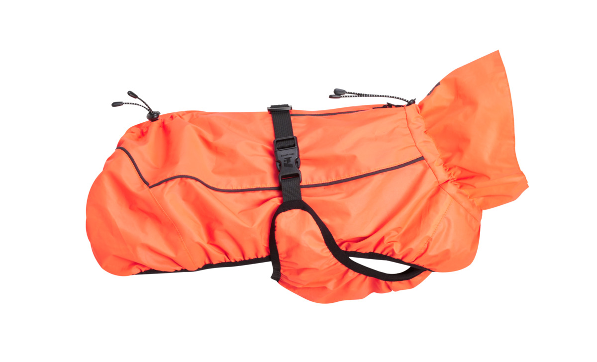 Feel Active Reflective oranžinė lietaus striukė šunims, dydis 50