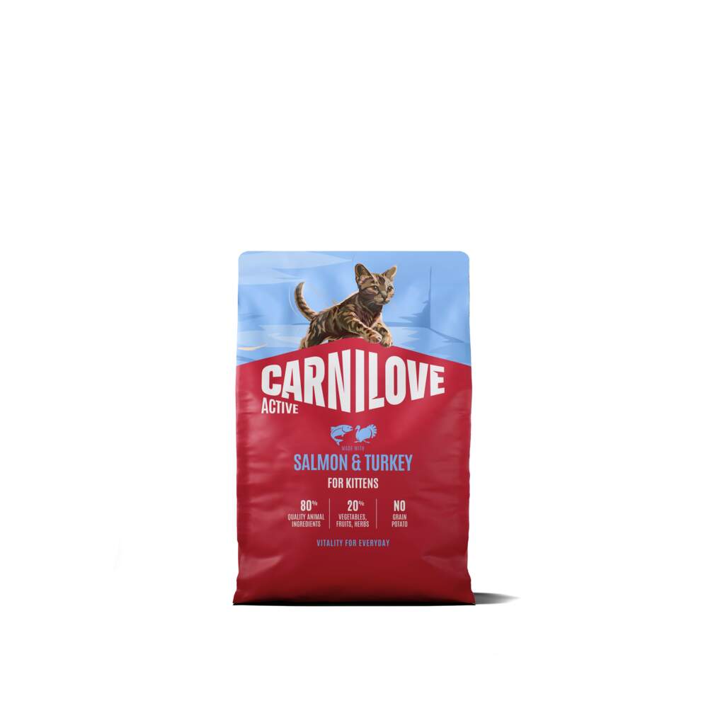 Carnilove Active kassipoja kuivtoit, lõhe/kalkun, 2 kg - Tootepilt