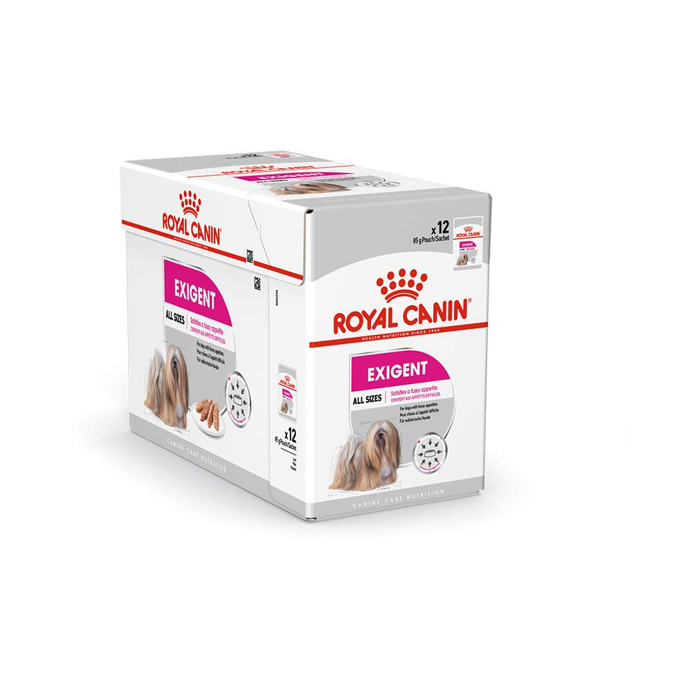 Royal Canin Exigent mitrā barība suņiem, 12 × 85 g - Produkta attēls