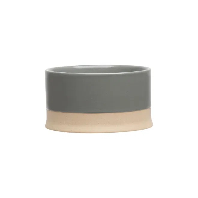 Scruffs Scandi Non Tip keramikas bļoda suņiem, 15 × 15 × 9 cm, pelēka - Produkta attēls