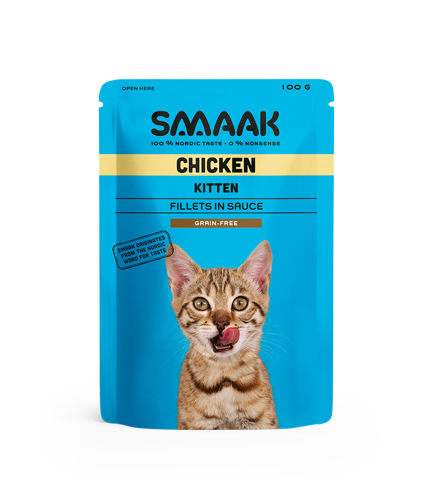 SMAAK kassipoja einekotike, kana, 100 g - Tootepilt