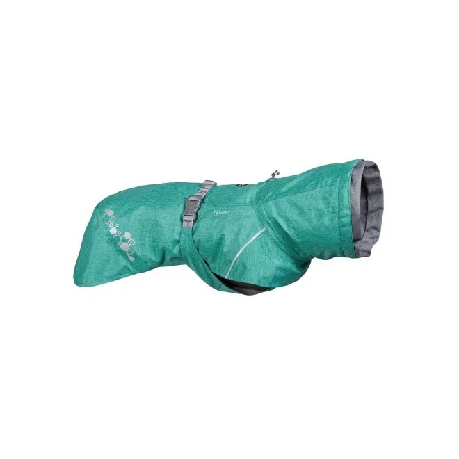 HURTTA Monsoon Coat II ECO lietusmētelis suņiem 25 cm, zilganzaļš