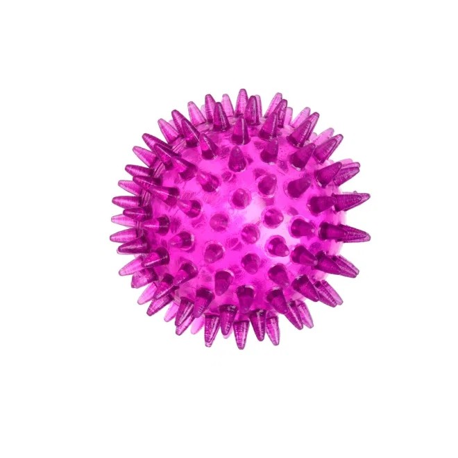 Little&Bigger TPR Spiky rotaļlieta suņiem, S, 6cm,lillā - Produkta attēls