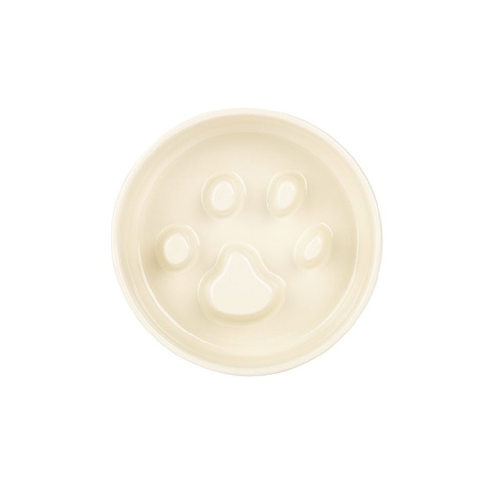 Scruffs Icon lėto valgymo dubenėlis, 16 cm, kreminės spalvos -  1