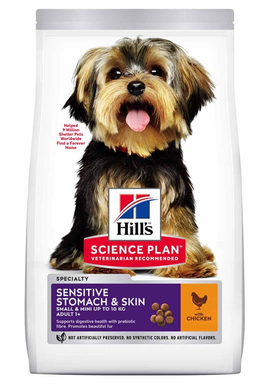 Hill´s Science Plan Adult Small&Mini Sensitive Stomach&Skin, 1,5kg