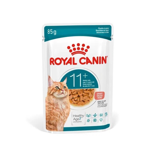 Royal Canin Feline 11+ konservai suaug. katėms, 12x85 g - 