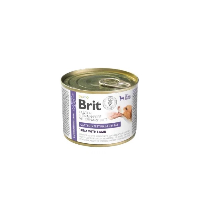 Brit VD GF Gastro Low fat veterinārā barība suņiem, 200g - Produkta attēls 1