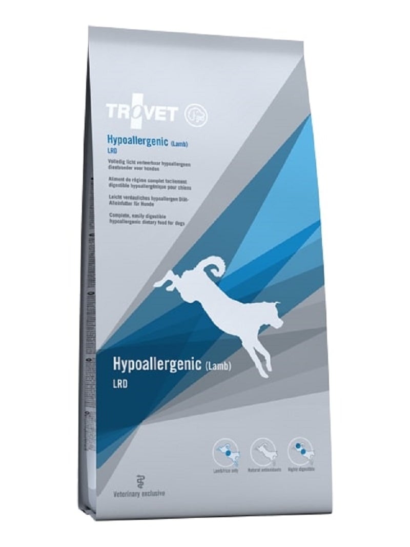 TROVET VD Hypoallergenic sausā barība suņiem, jērs, 3kg - Produkta attēls