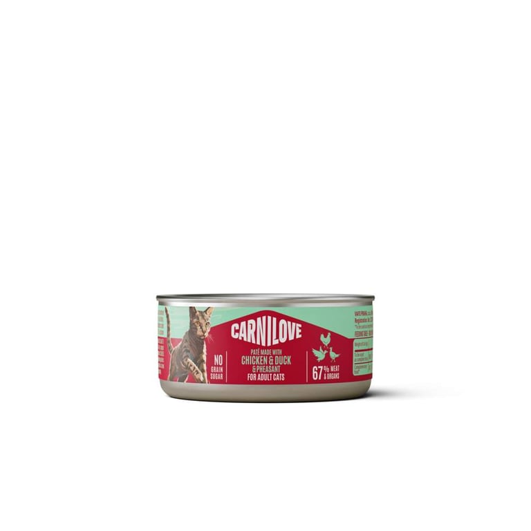 Carnilove kassikonserv, kana/part/faasan, 100 g - Tootepilt 2