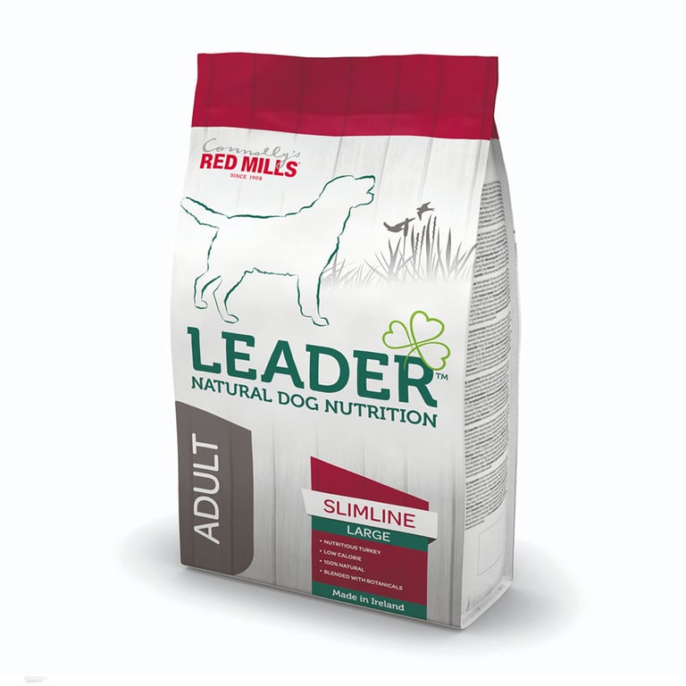 Leader Slimline Large sausas maistas didelių veislių šunims, 12 kg -  2
