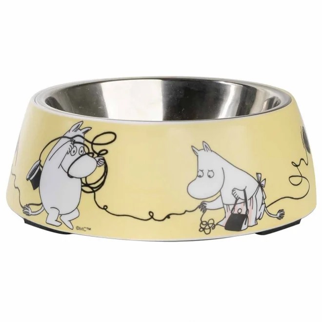 Moomin for Pets dubenėlis, geltonas, M -  3