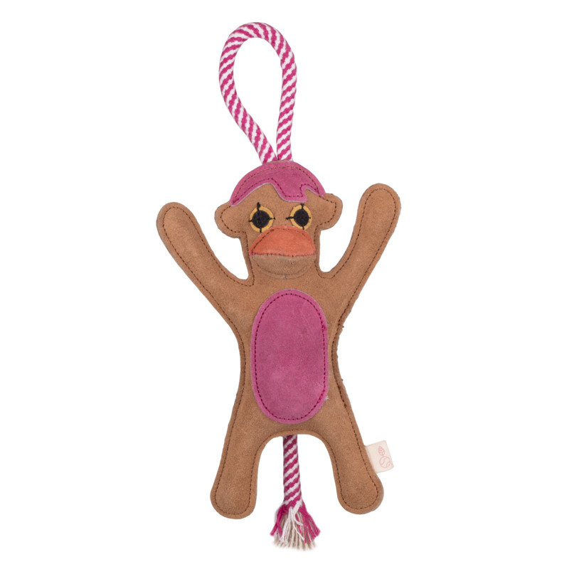 GAIA Monkey rotaļlieta suņiem, 23 x 16,5 cm - Produkta attēls