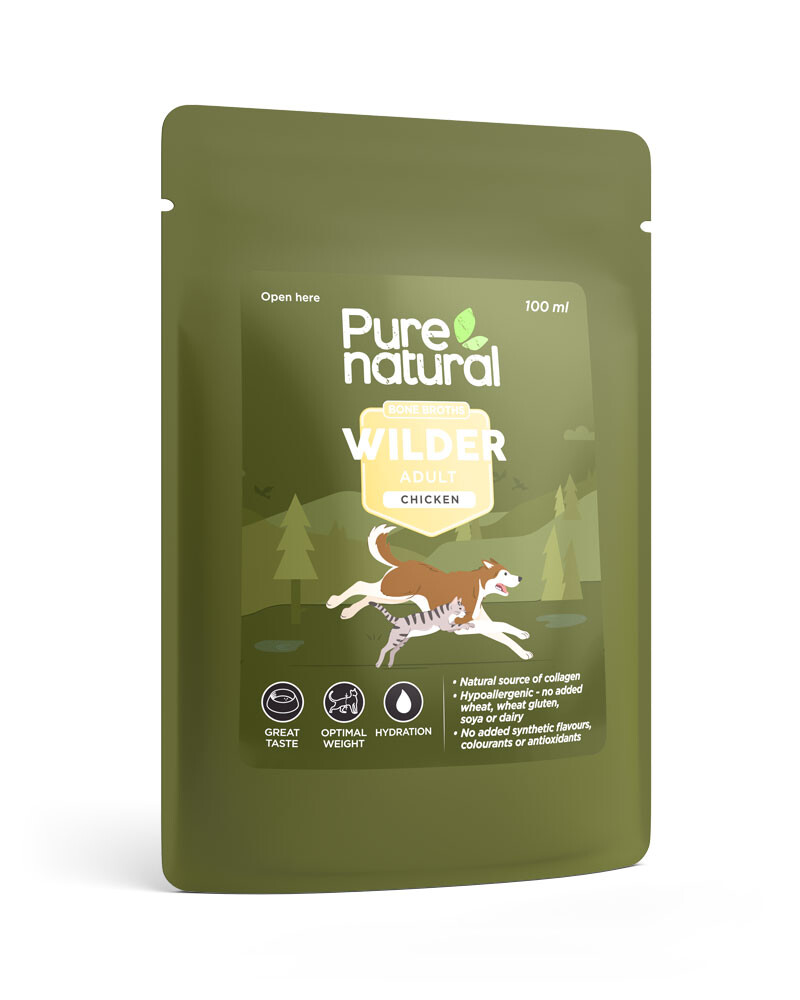 PURENATURAL VIŠTIENOS KAULŲ SULTINYS, 100 ML - 