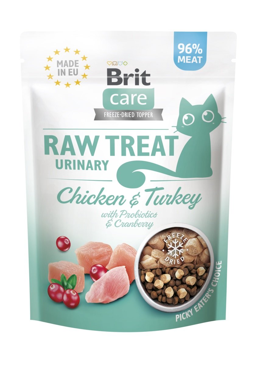 Brit Care Urinary skanėstai katėms su vištiena ir kalakutiena, 40 g - 