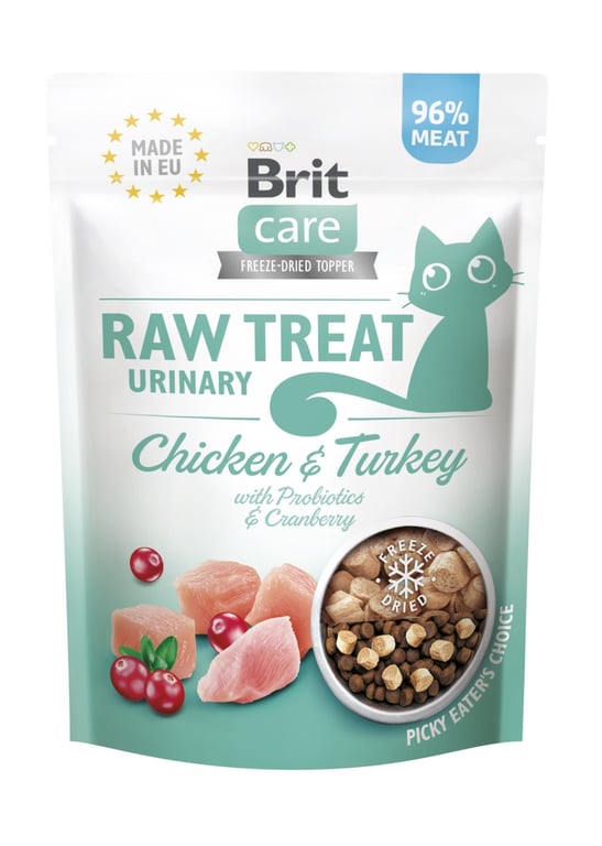 Brit Care Urinary skanėstai katėms su vištiena ir kalakutiena, 40 g