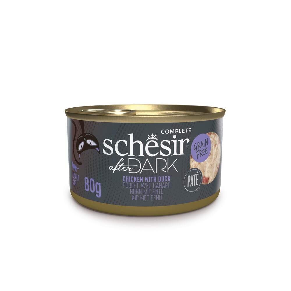 Schesir After Dark kassi pasteet, kana/part, 80 g - Tootepilt