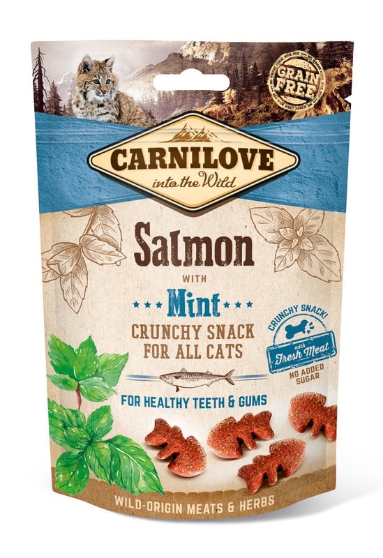 Carnilove skanėstai katėms su lašiša, 50g - 