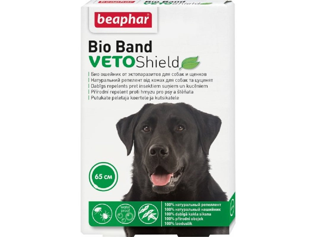 Beaphar Bio Band kaelarihm koertele putukavastane 65 cm - Tootepilt