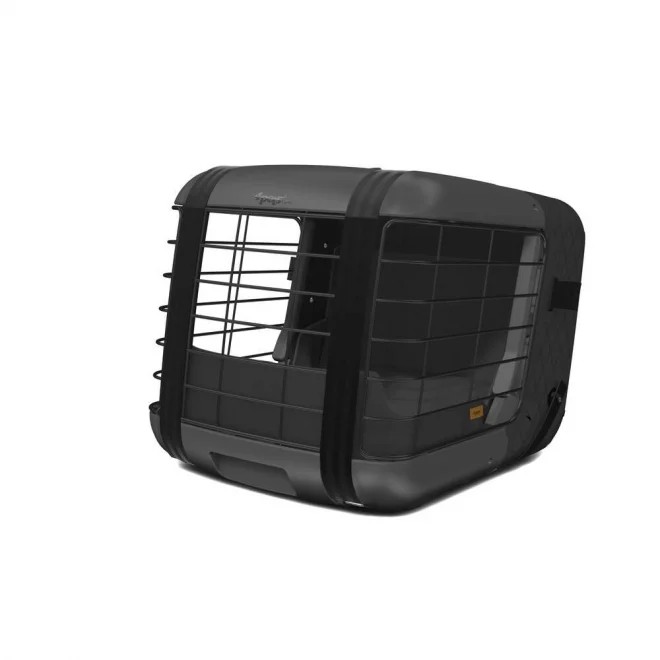 4PETS Transportēšanas būris, melns - Produkta attēls 1