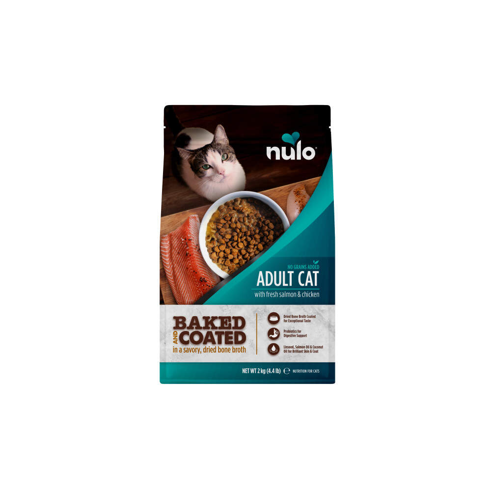 NULO B&C sausā barība kaķiem, lasis/vista, 2kg - Produkta attēls