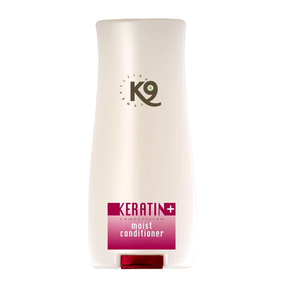 K9 KERATIN+ MOIST DRĖKINAMASIS PLAUKŲ KONDICIONIERIUS, 300 ML - 