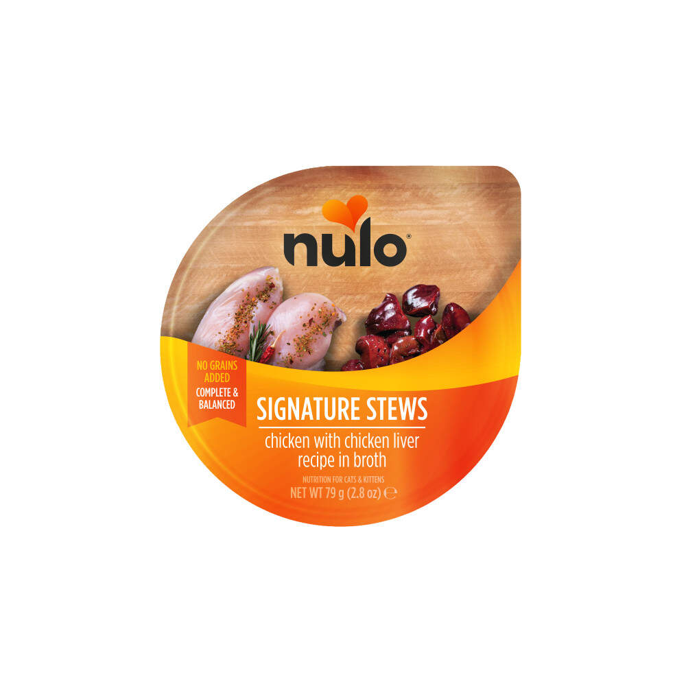 Nulo SS mitrā barība kaķiem, vista/vistas aknas, 79g - Produkta attēls