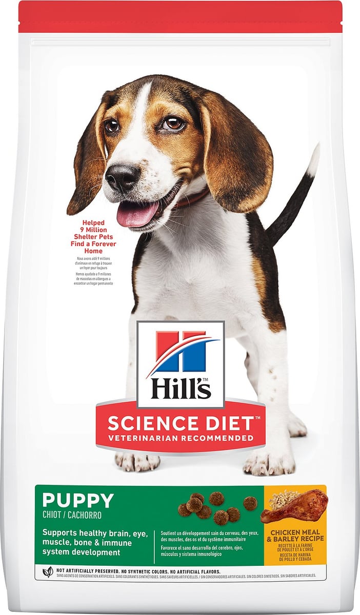 Hill´s Science Plan Puppy Medium Chicken sausas maistas su višt. 2,5kg -  1