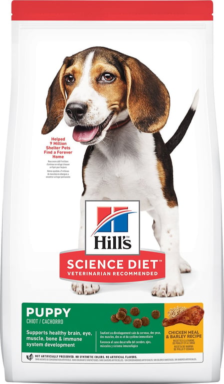 Hill´s Science Plan Puppy Medium Chicken sausas maistas su višt. 2,5kg