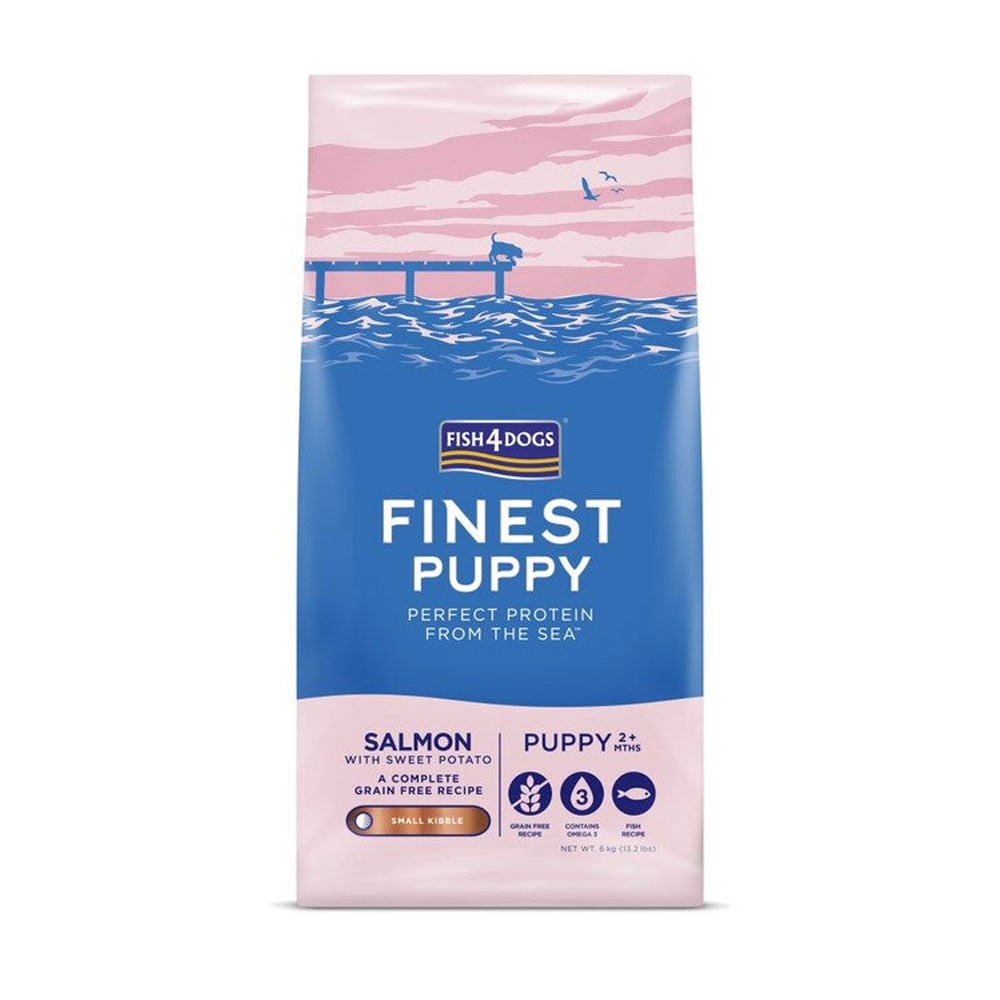 Fish4Dogs Finest Puppy sausas maistas šunims, 6 kg (maž.granulės) -  1