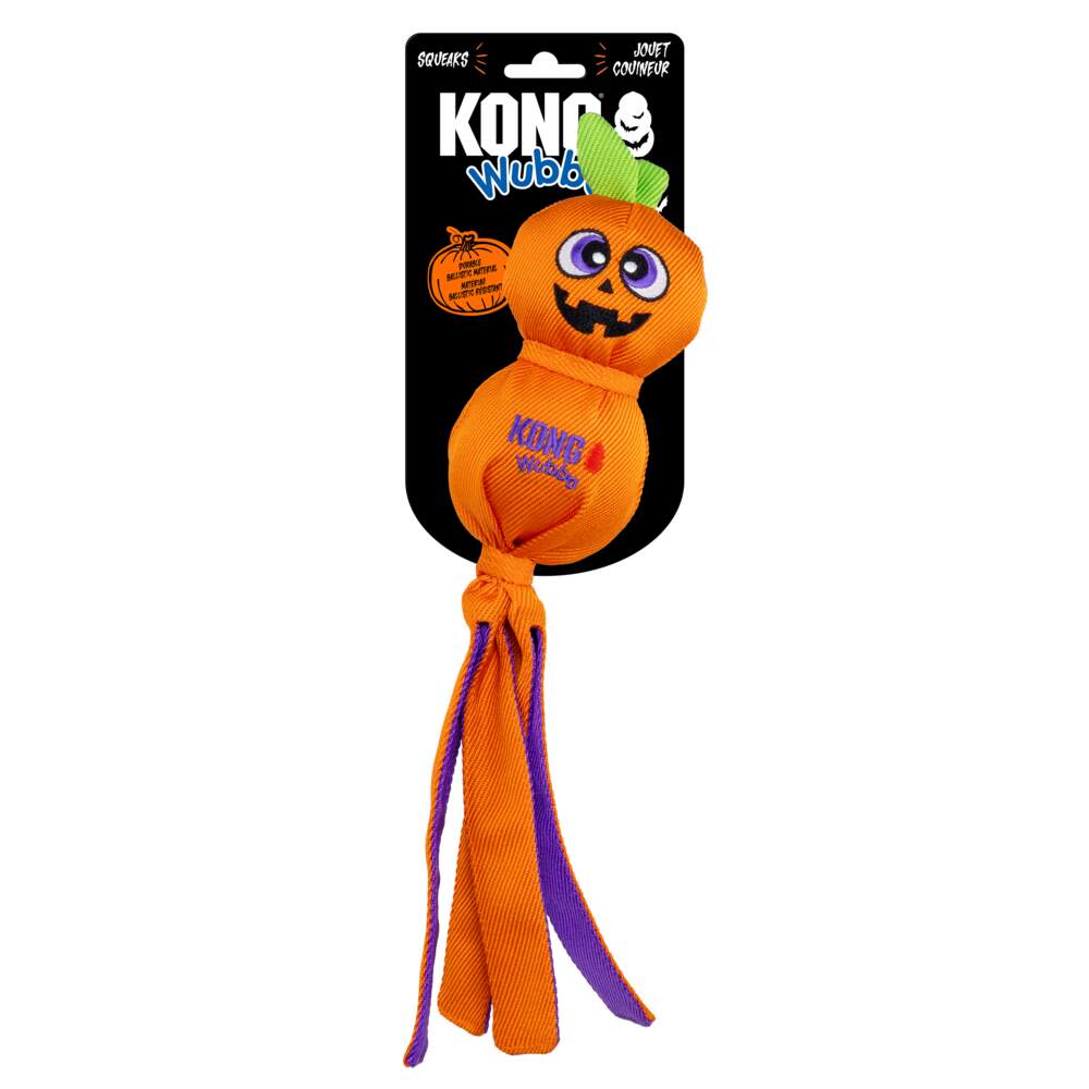 KONG Halloween Wubba Ballistic Jack-O-Lantern L koera mänguasi - Tootepilt