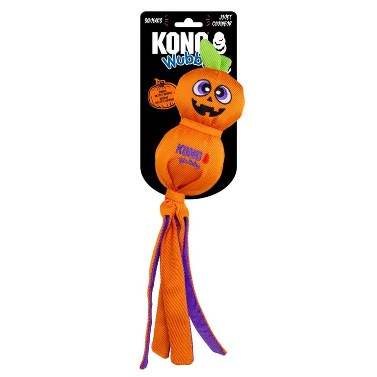 KONG Halloween Wubba Ballistic Jack-O-Lantern L koera mänguasi