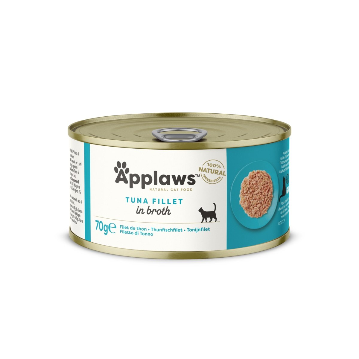 Applaws šlapias maistas katėms su tunu padaže, 70 g - 