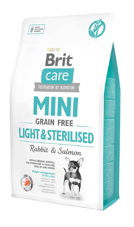 Brit Care Mini Light & Sterilised koera kuivtoit, 2 kg - Tootepilt 2