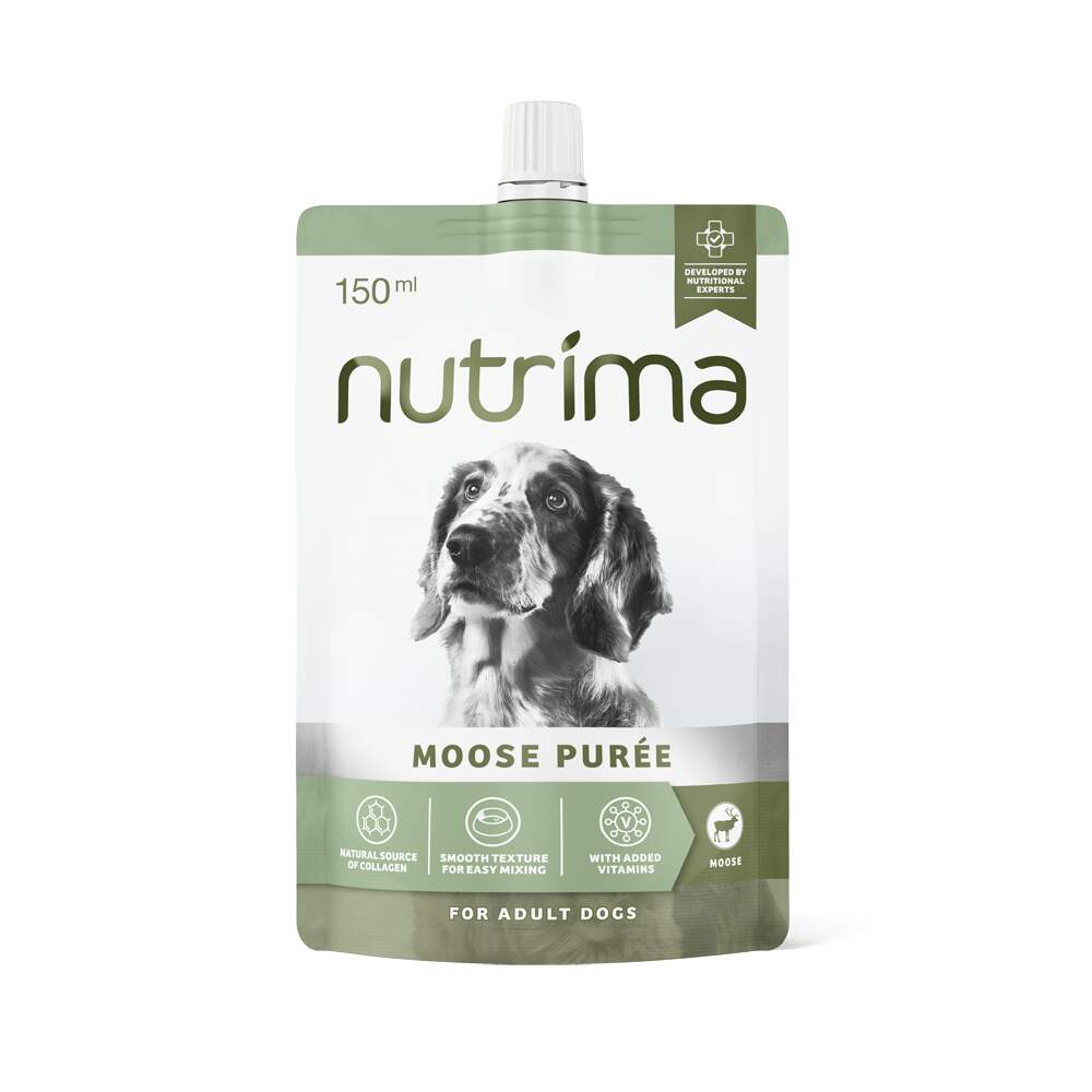 Nutrima Moose biezenis suņiem, alnis, 150g - Produkta attēls