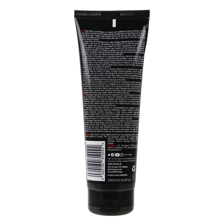 Animology Dogs Body šampūnas visų tipų odai 250ml -  2