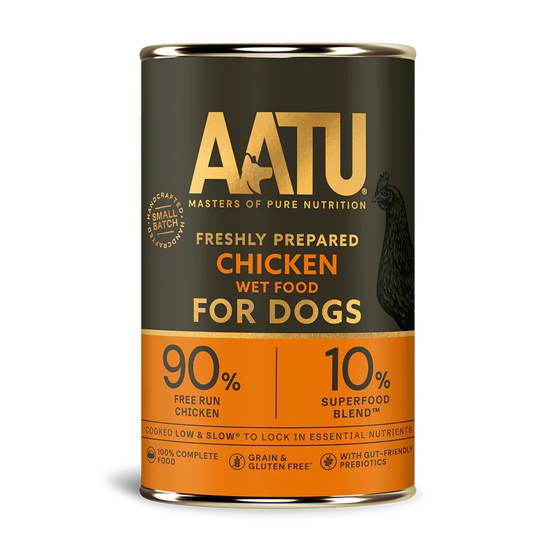 Aatu konservai šunims su vištiena, 400 g -  1